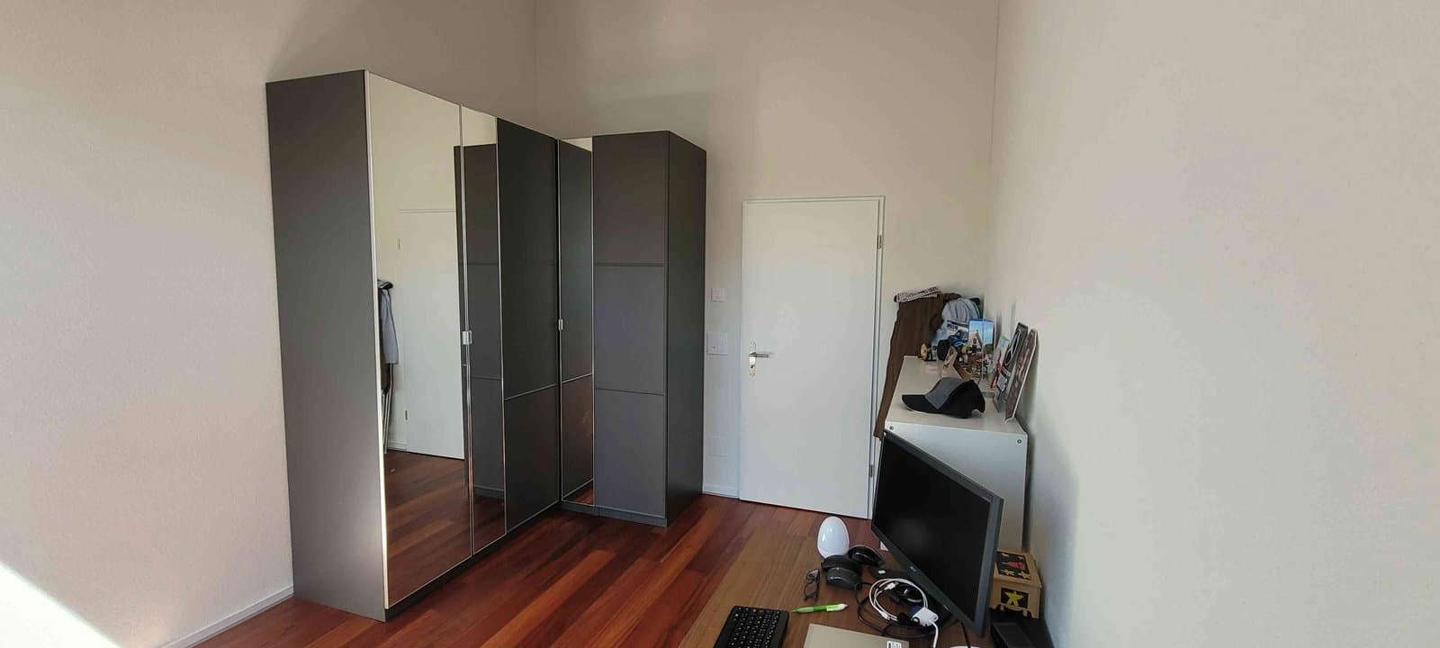 Helles WG-Zimmer in 4.5-Zimmer-Dachwohnung in ruhiger, grüner Umgebung — vignette 5