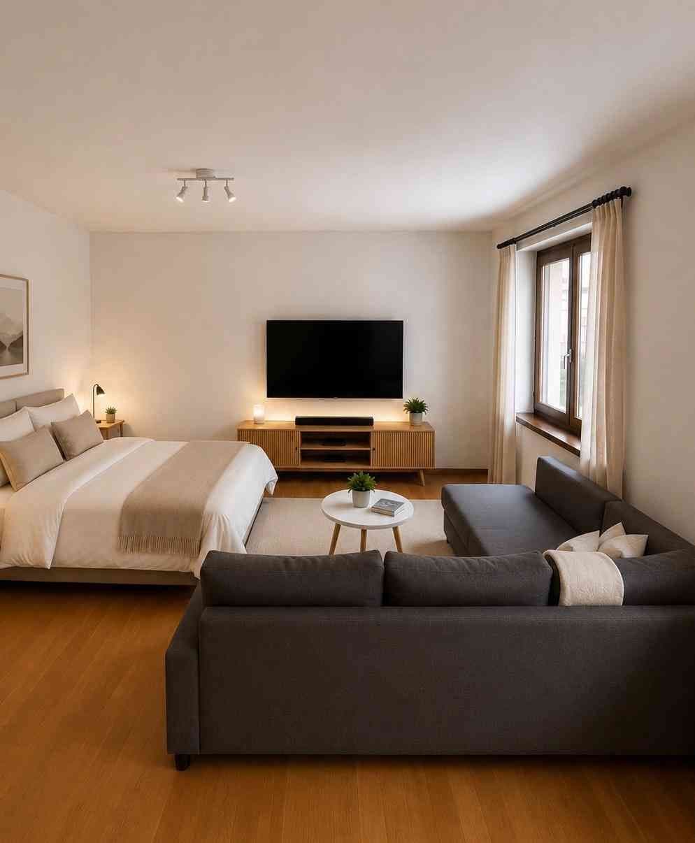 Luminoso Monolocale ammobiliato con giardino comune — vignette 2