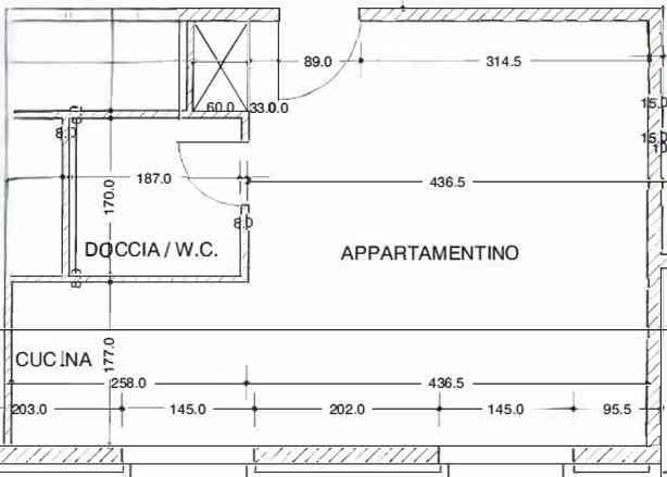Luminoso Monolocale ammobiliato con giardino comune — vignette 5
