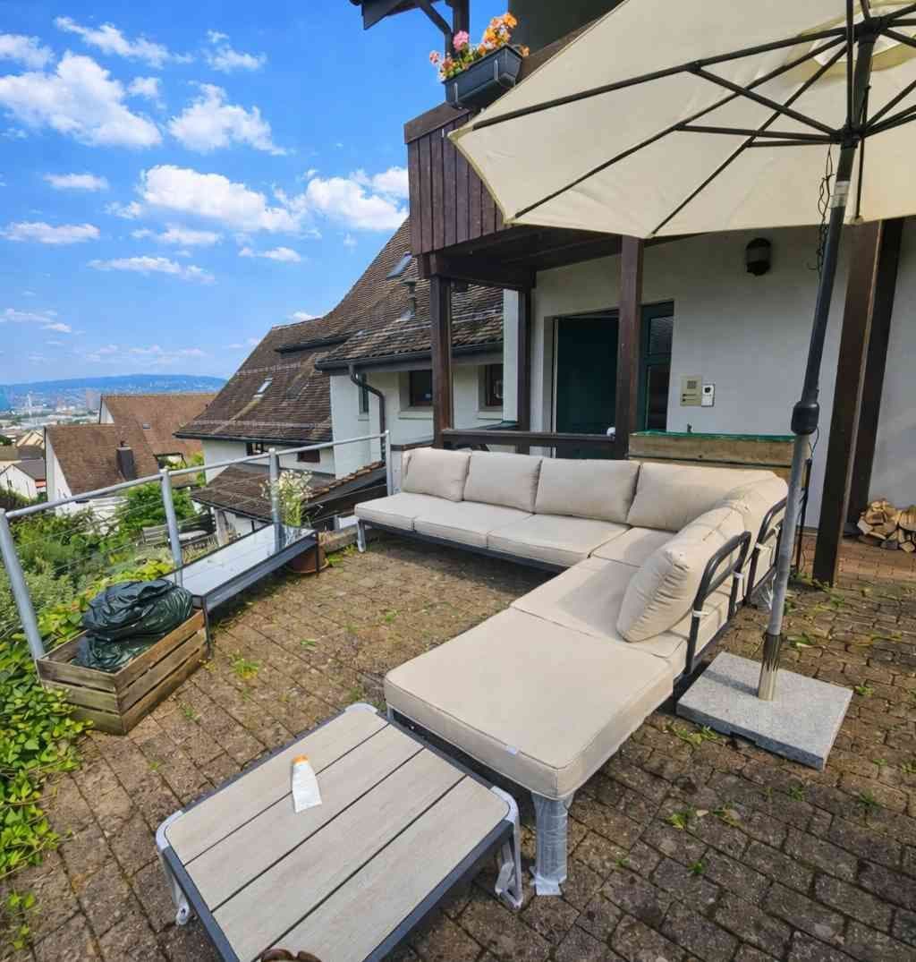 Wunderschön möblierte Maisonette, Terrasse und Aussicht - Albisrieden — vignette 8