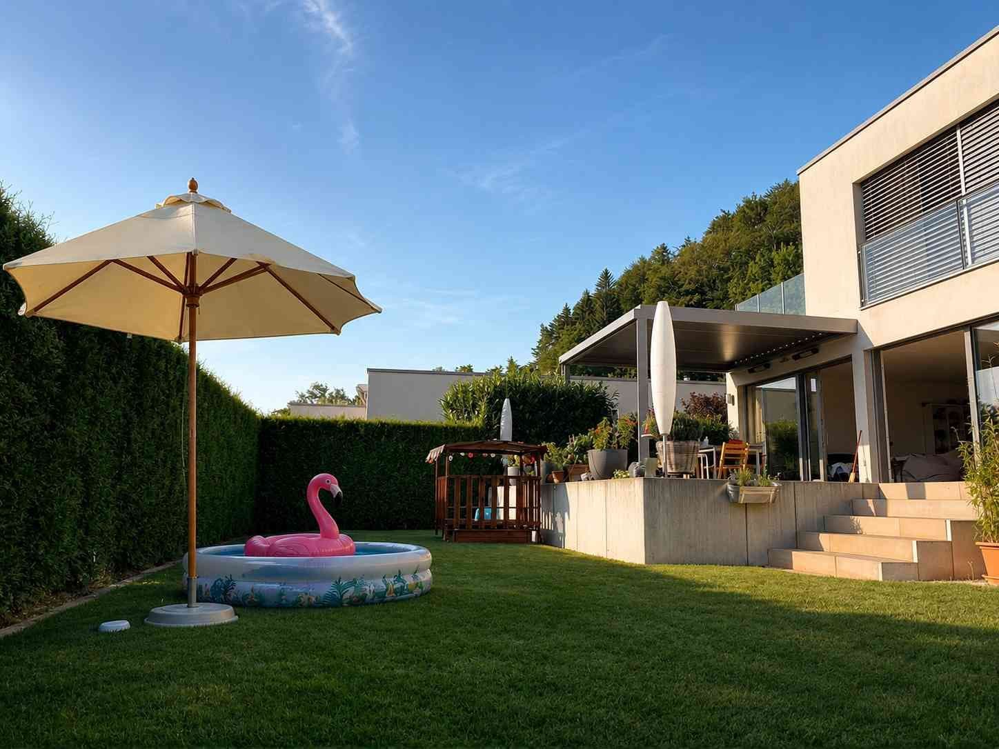 Einziehen und wohlfühlen: 170 m² Gartenwohnung in Stallikon — photo 1
