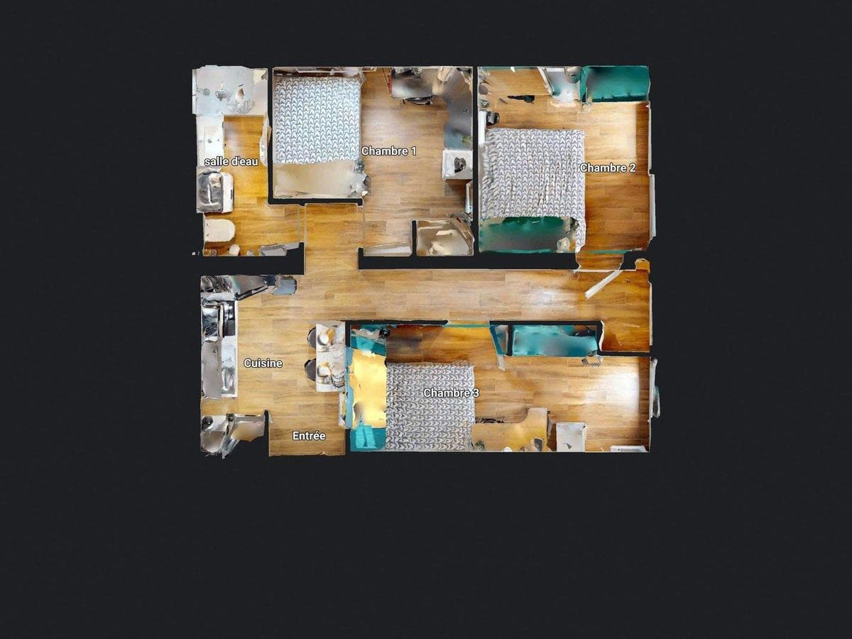 Appartement 3 pièces de 44 m² — vignette 12