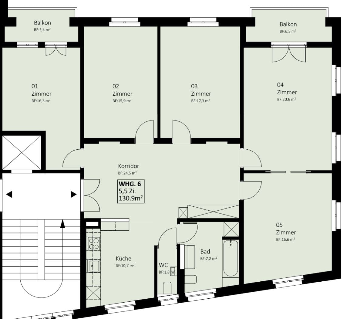 Chambre en colocation · Zürich (Kreis 6) — photo 1